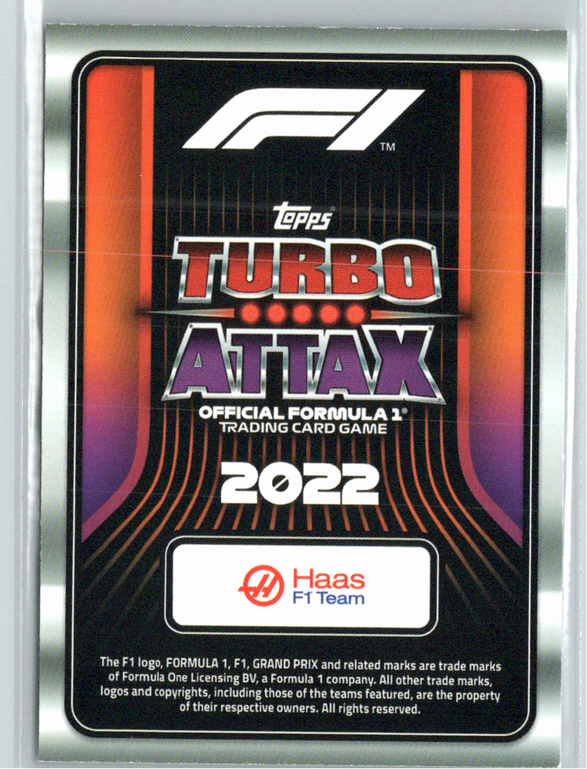 Haas F1 Team Logo #91 - 2022 Topps Turbo Attax Formula 1 F1 Card