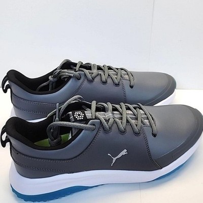 Puma Men's Gray and Blue Athletic Shoes Grip Fusion Pro 3.0 - Mens Size 10