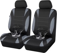 Waterproof Car Seat Covers Front Seats Only with 5mm Composite EVA, Neoprene Car