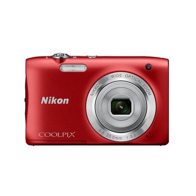 Nikon COOLPIX S2900 レッド NIKON COOLPIX S2900 Digital Camera 20MP 5x Optical Zoom Exposure