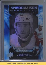 2018-19 SPx Shadow Box Rookies 206/298 Michael Rasmussen #29 READ 0b3