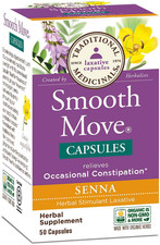 Traditional Medicinals - Smooth Move Senna, 50 Capsules 50 Count Pack of 1