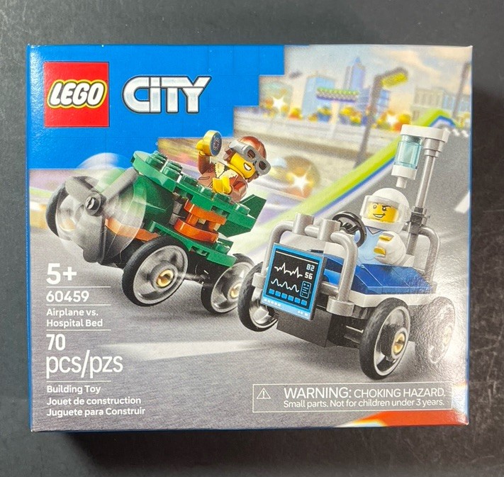 LEGO City Set 60459 [ Airplane vs Hospital Bed ] NEW | eBay