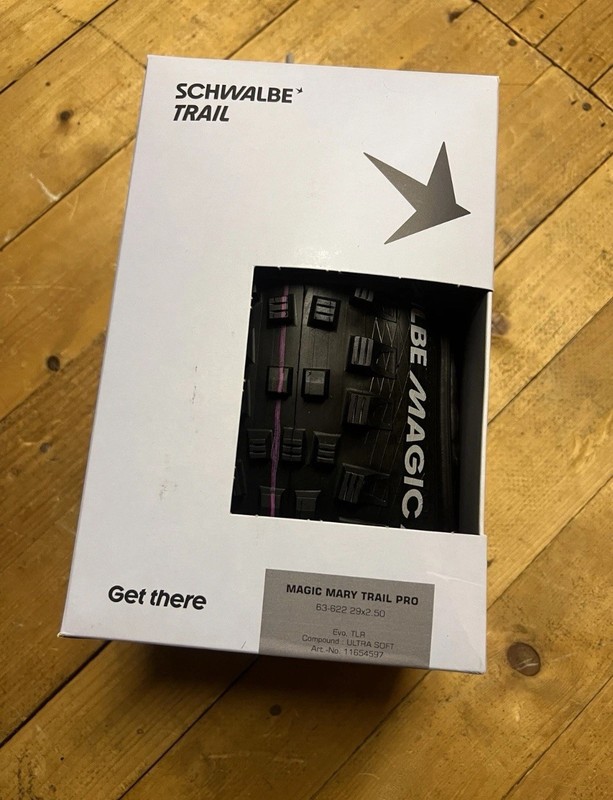Schwalbe MAGIC MARY TRAIL PRO Tyre 29x2,50 Evo, TLA Compound: Ultra Soft RADIAL