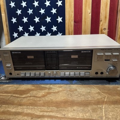 Vintage 1980's Realistic SCT-60 High Speed Dubbing Stereo Cassette Deck Working 