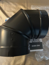Tuyau de poêle DuraVent DuraBlack coude 6 en 90° NEUF