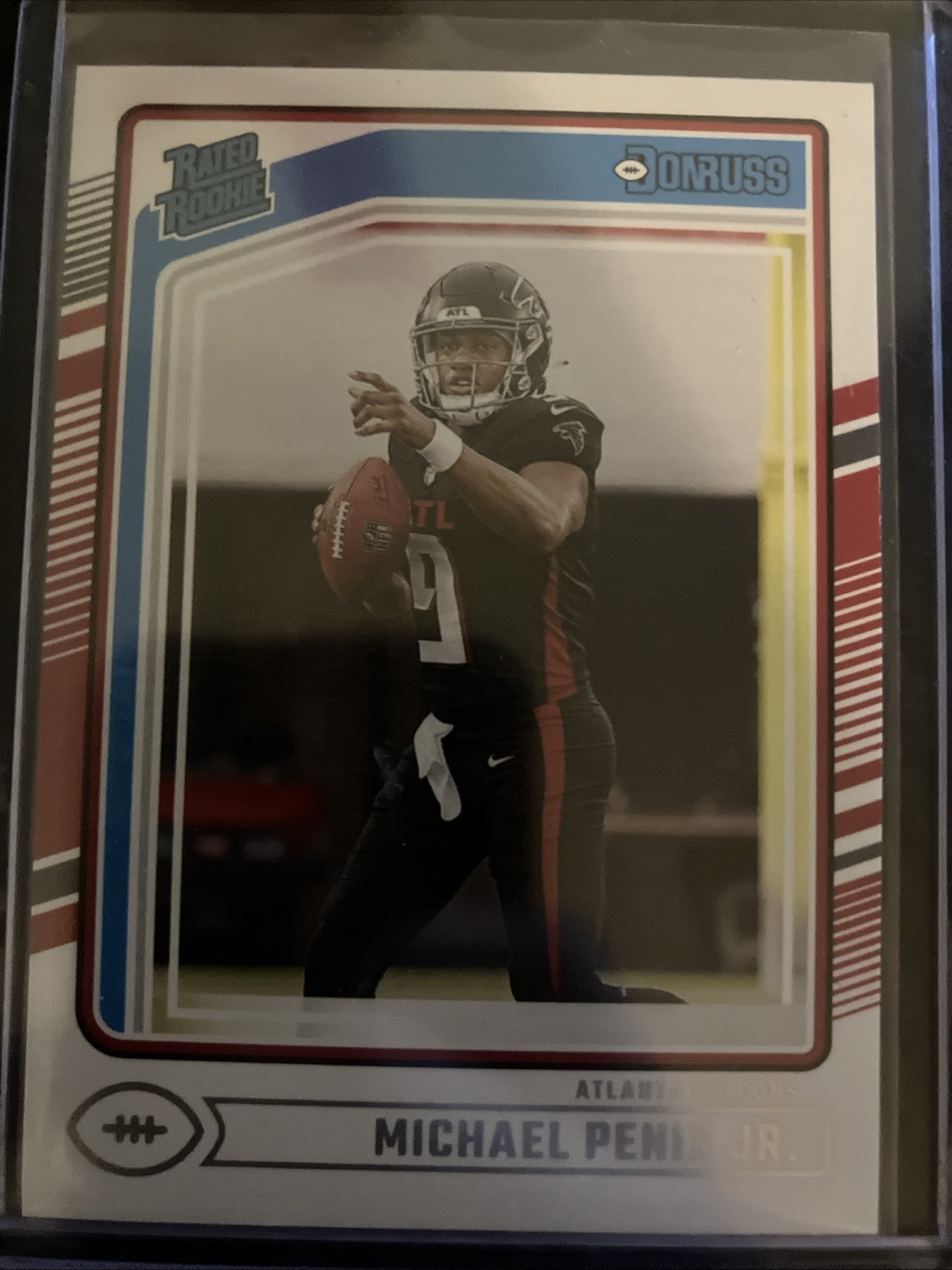 2024 Panini Donruss - Rated Rookie Michael Penix Jr. #308 Optic Preview Holo...