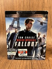 Mission: Impossible Fallout 4K Ultra HD Bluray 2018 With Digital Code