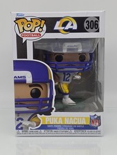 Funko Pop! NFL Football Los Angeles Rams Puka Nacua #306 W/Protector