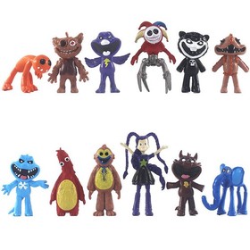 12pcs Poppy Playtime 5 Figures Model Game Peripheral Ornament Fans Birthday Gift