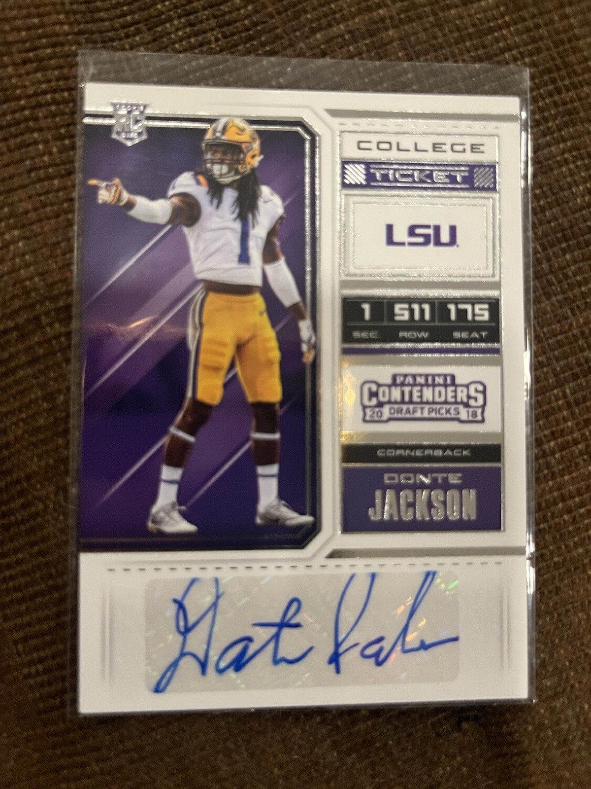 Donte Jackson card image