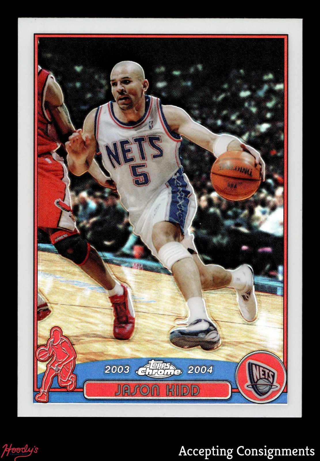 2003-04 Topps Chrome Refractors #5 Jason Kidd NETS