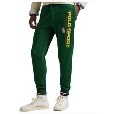 Polo Sport by Ralph Lauren Green Joggers Sweatpants Small Men's