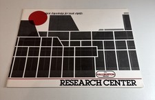 Vintage Halliburton Oil Co Research Center Pamphlet Brochure Oilfield Energy