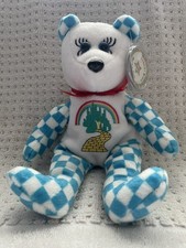 WIZARD OF OZ DOROTHY 9" BEANIE BEAR CELEBRITY BEARS STAR 43 Fast Shipping