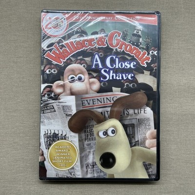Wallace & Gromit: A Close Shave (DVD 2009 NEW) Claymation Stop-Motion Aardman +