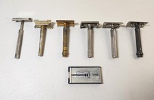 Safety Razor Gillette Christy... Lot of 6 Vintage