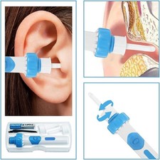 Safety Electric Cordless Vacuum Ear Cleaner Wax Remover Painless Cleaning Tool
