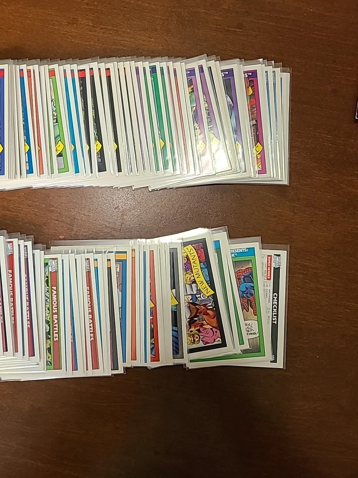 1990 MARVEL TRADING CARD LOT 96 CARDS SOME DUPLICATES - Image 4 of 4