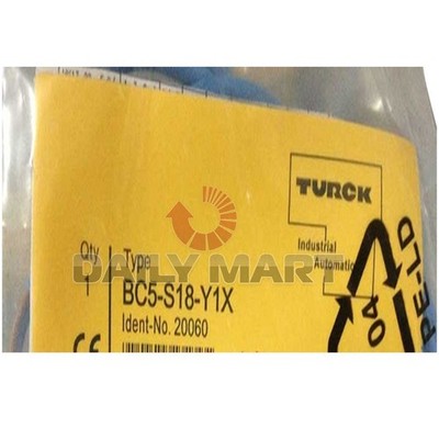New   BC5-S18-Y1X Capacitive Sensor Embeddable 5mm Range 18mm Plastic Barrel#bv