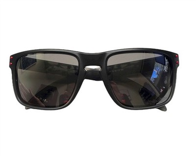 Oakley Troy Lee Holbrook Sunglasses OO9102-Z055 Matte Black Peace