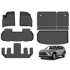 GINOWY-Floor Mats Cargo Liner for Buick Enclave 2025 2026 GMC Acadia Only ...