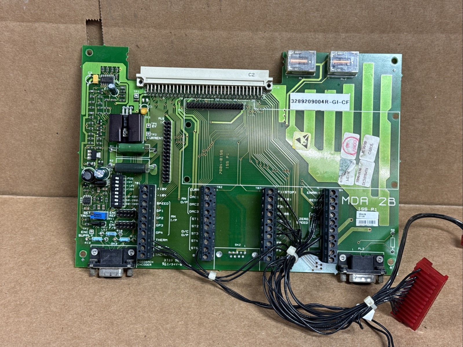 Emerson Control Techniques MDA-2 7004-0050 Board Mentor PCB 70040050 MDA2B