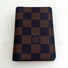 Louis Vuitton Damier Check Bifold Wallet Cred...