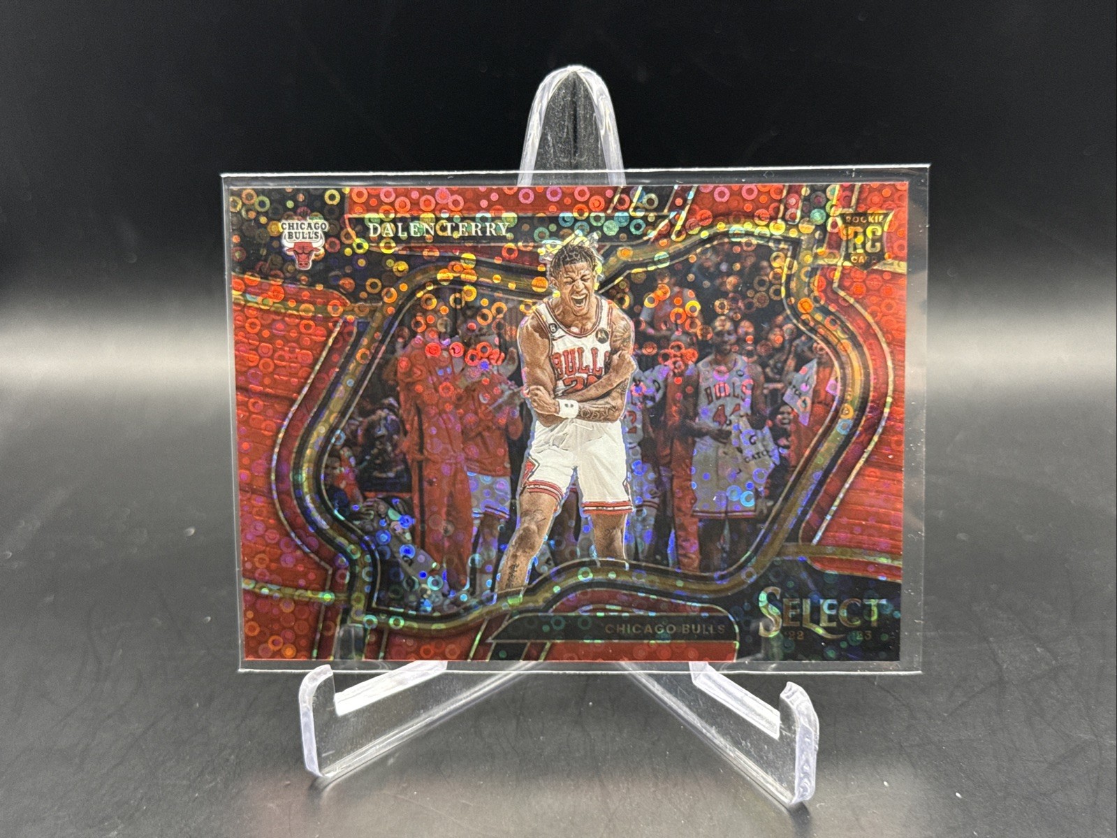 2022/23 Select Courtside Red Disco #275 RC Dalen Terry /49 Chicago Bulls
