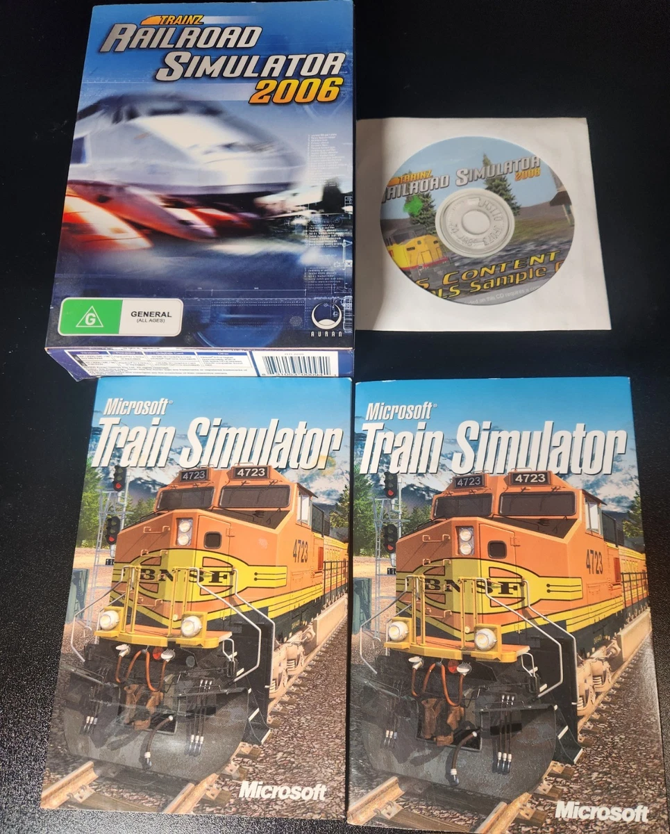 Microsoft Train Simulator Rating E-Everyone Video Games for sale