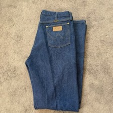 VTG Wrangler 13MWZ Jeans Made In USA Meas. 36x37 (tag38x36) Cowboy Western