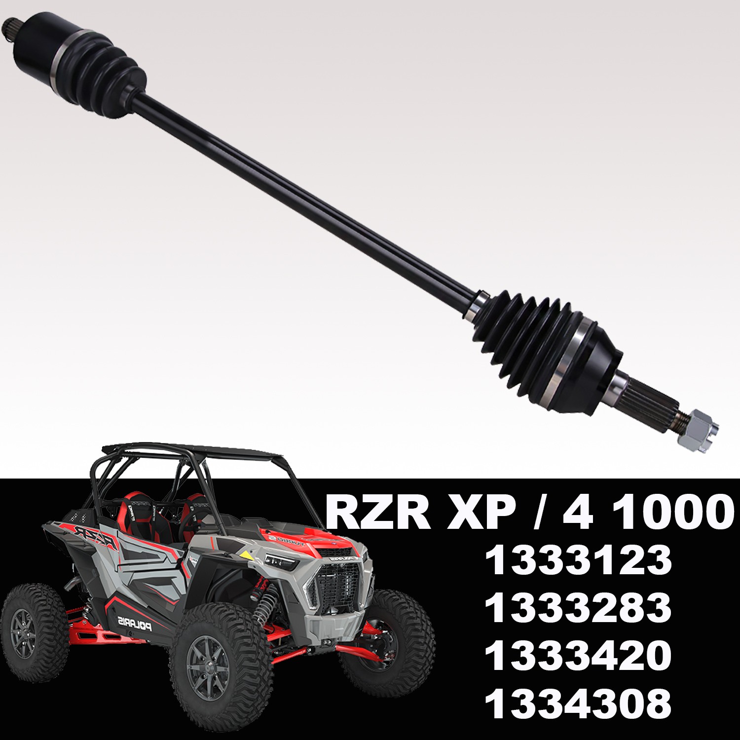 Front Left / Right CV Axle Pair for Polaris RZR XP 1000 XP4 1000 UTV 2014-2024