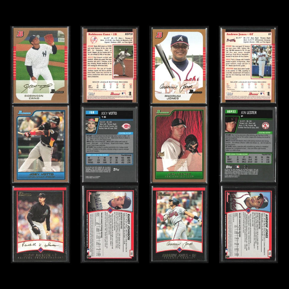 Lote de 50 tarjetas de béisbol Bowman Gold 2004 Ichiro Suzuki Seattle Mariners casi nuevo conjunto MLB Foto 4 de 4