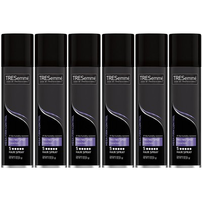 Pack of (6) New TRESemme Tres Two Hair Spray, Mega Firm Control 11 oz