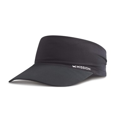 #ad MISSION Cooling Visor Instant Cooling Sun Visor Lightweight Quick Dry UV Sun Pro $13.85