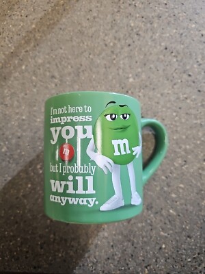 2023 M&M Mug. I'm Not Here to Impress You, But I Probably Will Anyway. 15 oz New