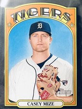 2021 Topps Heritage Casey Mize 1972 Topps Die-cuts Rookie Target Exclusive