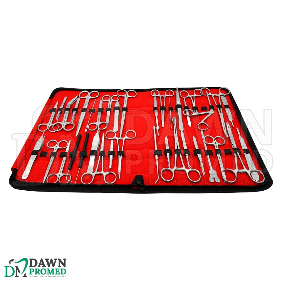 157 peças conjunto de sutura cirúrgica menor dissecção avançada kit cirúrgico grau alemão - Imagem 3 de 4