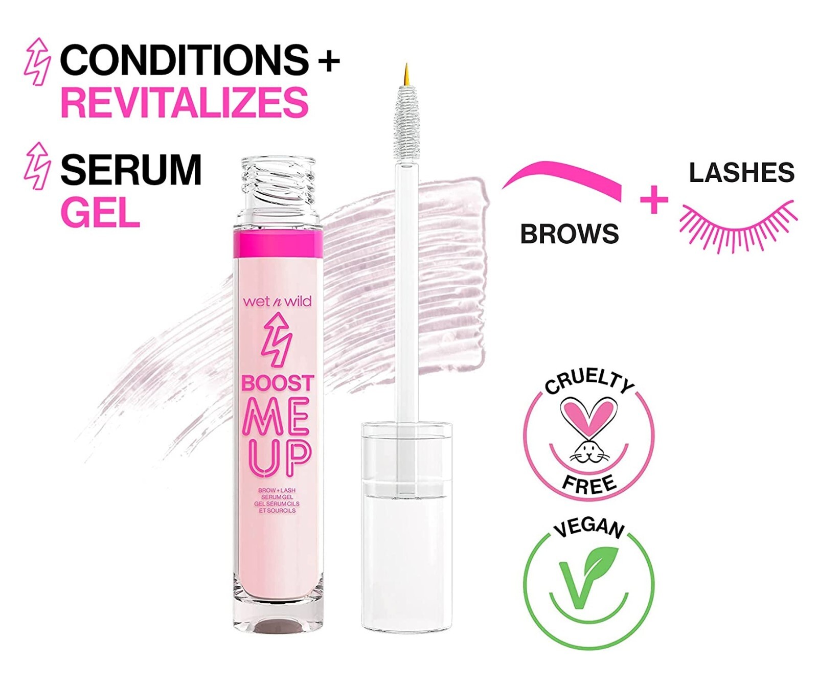 Luxury Eyelash & Brow Growth Serum for Stronger Thicker Lashes-image