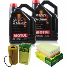 MOTUL 9 L 5W-30 MOTOR-ÖL+MANN-FILTER für Nissan X-Trail T31 2.0 dCi FWD