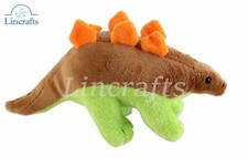 Stegosaurus Dinosaur Soft Toy by Dowman Soft Touch. Sold by Lincrafts. 28cm 