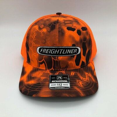 NEW - Freightliner Richardson 112 Trucker Hat - KRYPTEK INFERNO