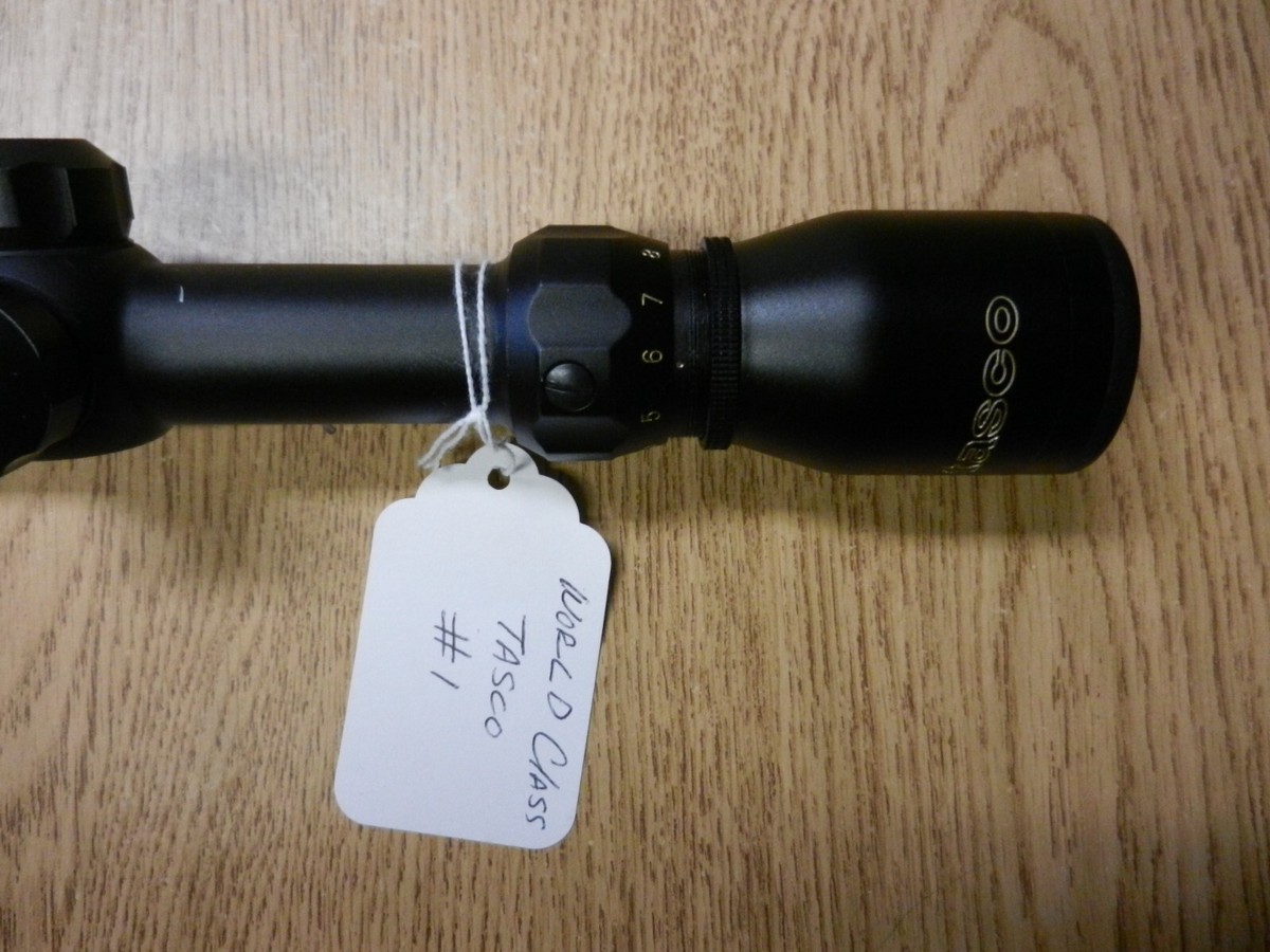 実物 Tasco World Class 3-9×40 ライフルスコープ Amazon.com : TASCO World Class 3-9X40 30/30 Duplex W/Rings