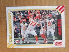 2023 Score - Celebration Red #21 Andrew Wylie (RC)