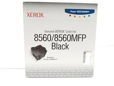 Genuine Xerox Phaser 8560/8560MFP Black Solid Ink 6 Cubes 108R00727