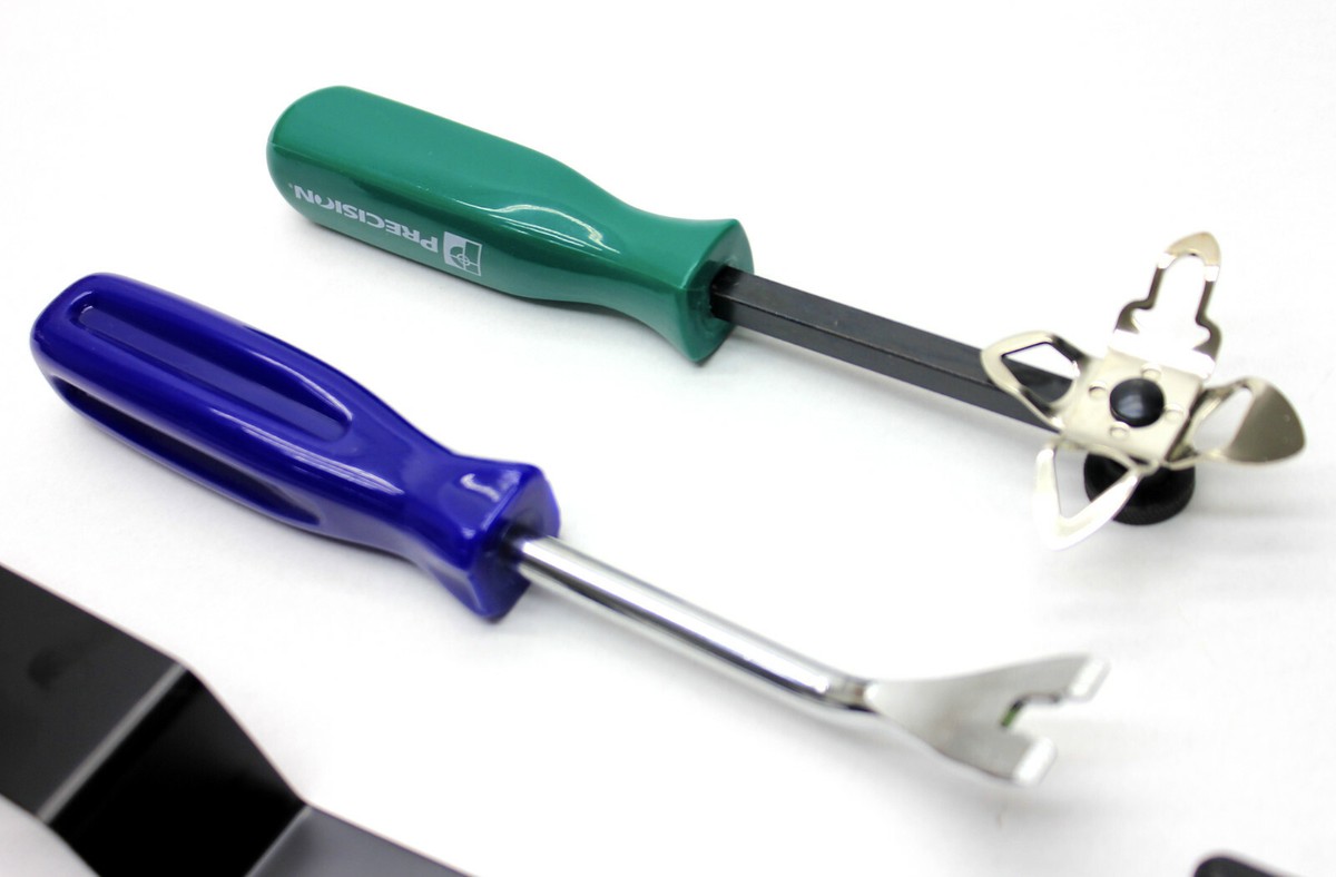 2-Pack Rubber Edge Trim Install Tool Set – Seal Strip Setting Roller & Glazing Shovel For Weatherstripping, Windshields & Screens