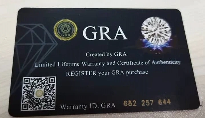 2.00 CT ROUND CUT GRA MOISSANITE EARRINGS 14K SOLID WHITE GOLD STUDS SCREW-BACK - Image 2 of 4