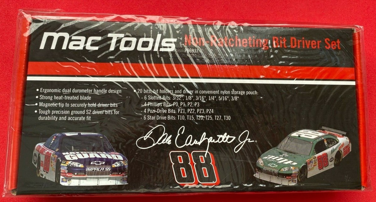 Mac Tools Non Ratcheting 20 Bit Screwdriver Set P96937 Dale