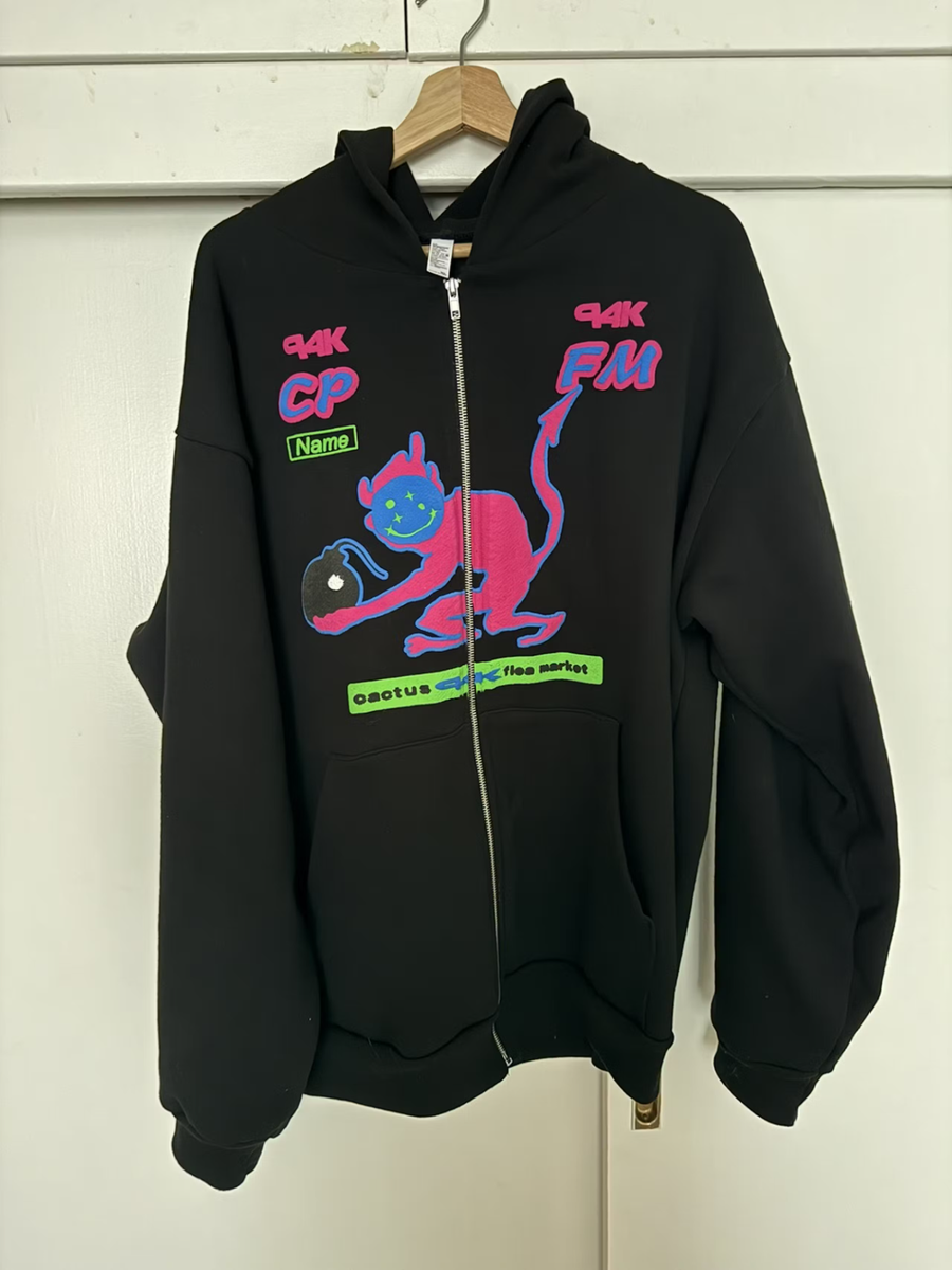 Cactus Plant Flea Market x P4k XL CPFM Zip Up Jacket LIMITED Cactus Plant Flea Market x P4k XL CPFM Zip Up Jacket LIMITED