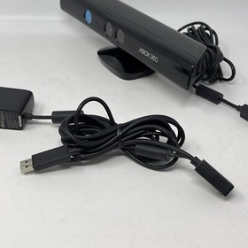 Microsoft Kinect Sensor Bar for Xbox 360 1414 with AC Power Adapter 1429 Tested